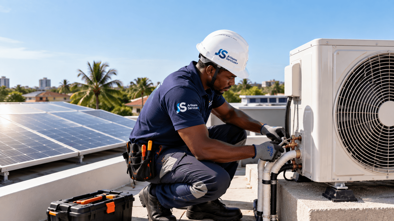 Climatiseur solaire ou hybride : une option viable en Côte d'Ivoire ?